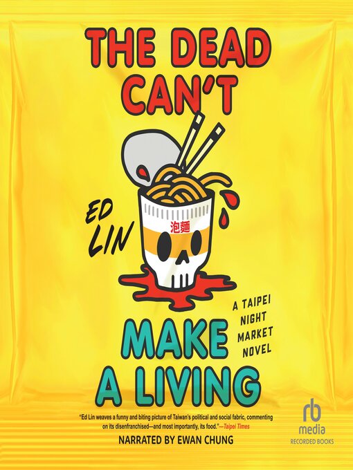 Cover image for The Dead Can't Make a Living